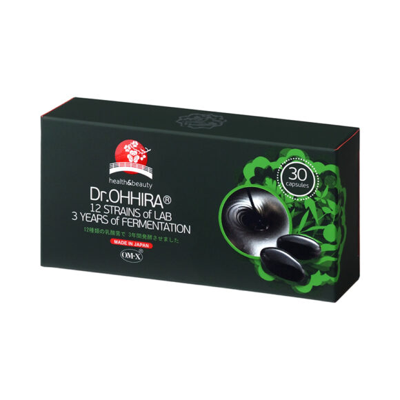 Dr.OHHIRA® STANDARD 12 pienskābo baktēriju celmu komplekss (30 kapsulas)