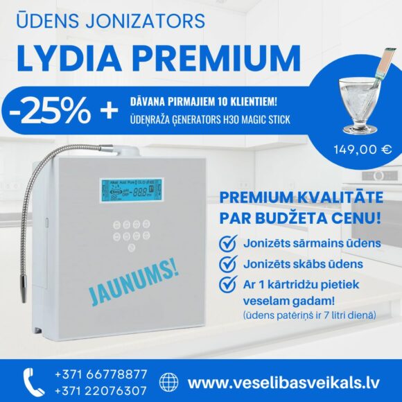 Ūdens jonizators Lydia PREMIUM - Image 2