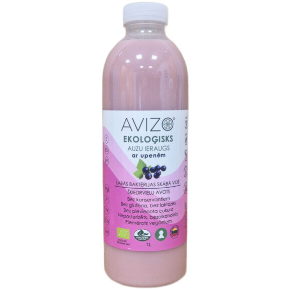 AVIZO Organiskā auzu ierauga dzēriens ar Upenēm – 1000 ml