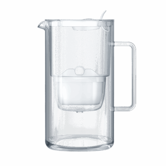 AQUAPHOR Eleganta stikla krūze ar efektīvu ūdens filtrēšanas kārtridžu Maxfor+ Mg (2,5 l) - Image 2